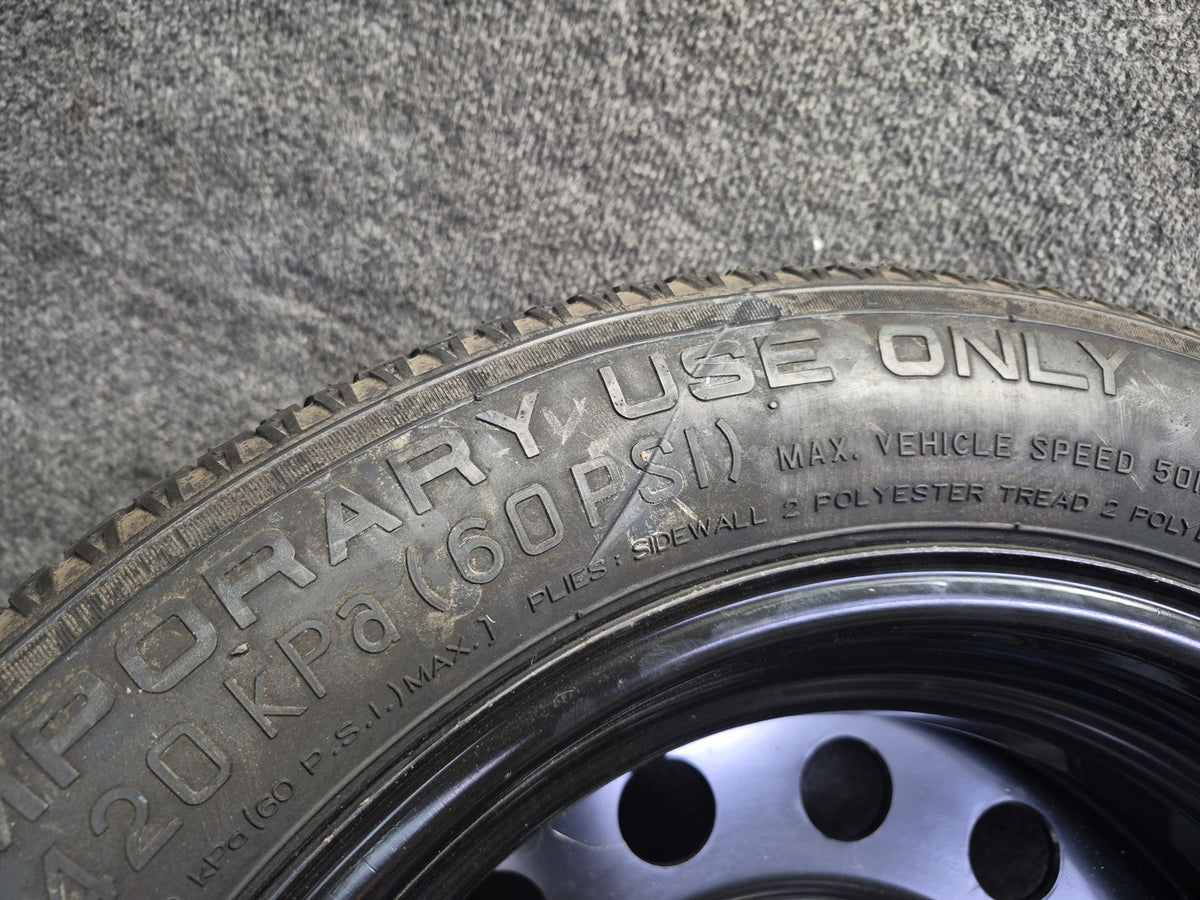 02-05 Ford Thunderbird R17" Spare Tire Wheel 17x5T 185/60 OEM