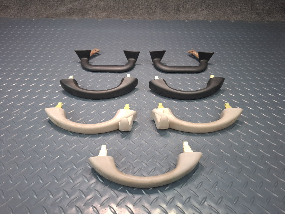 2003-2007 Hummer H2 Left & Right A B Pillar Roof Grip Grab Handle Set of 7