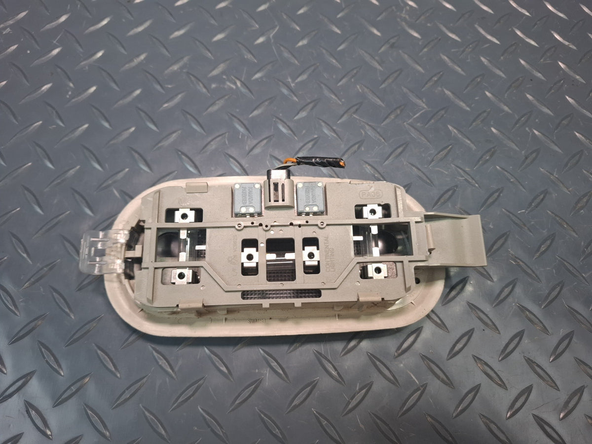 03-07 Hummer H2 Front & Rear Roof Overhead Console Dome Light Lamp Switch Set