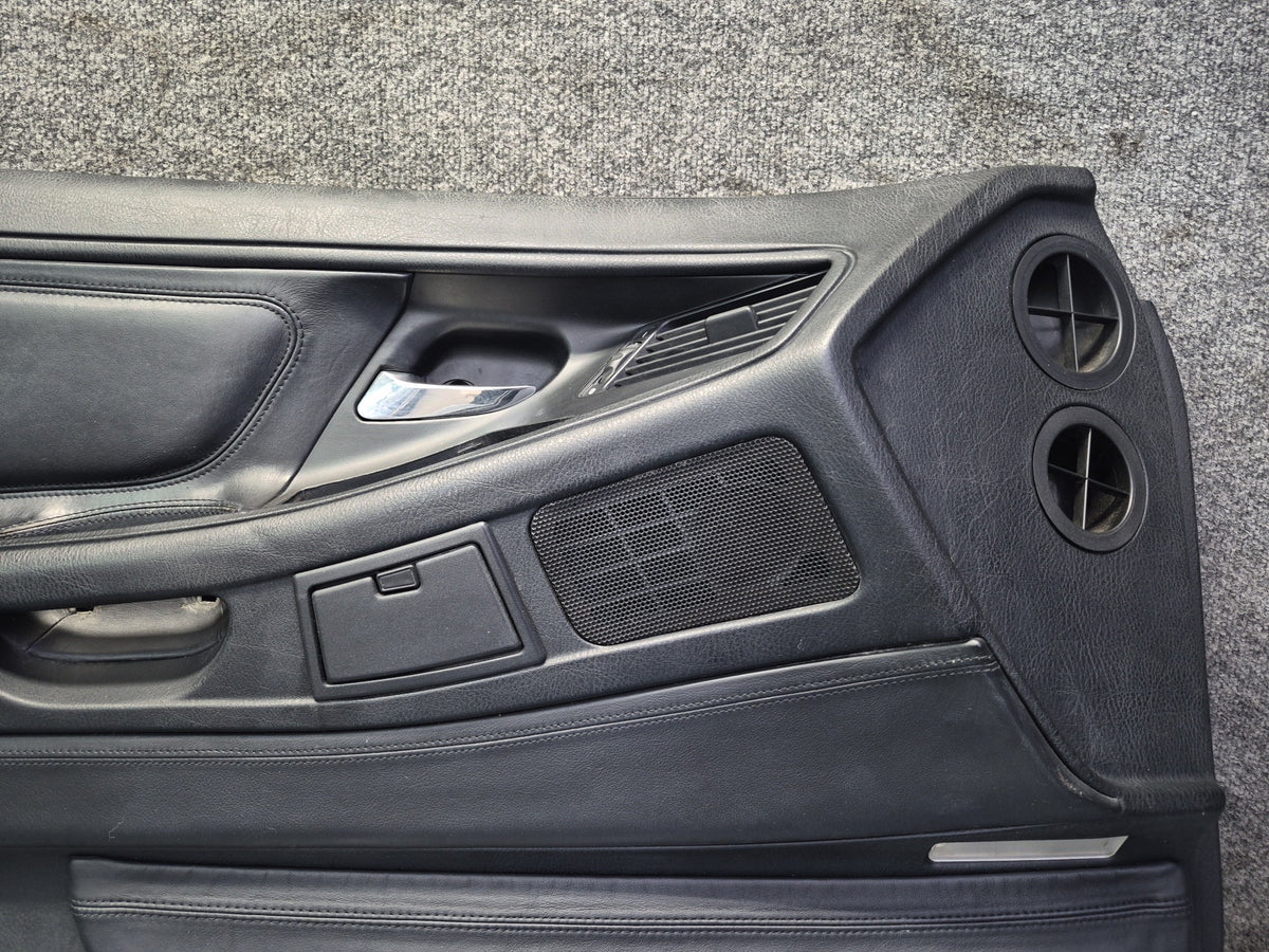 1994-1997 BMW E31 840Ci Left & Right Door Interior Trim Cover Panel Set Damaged