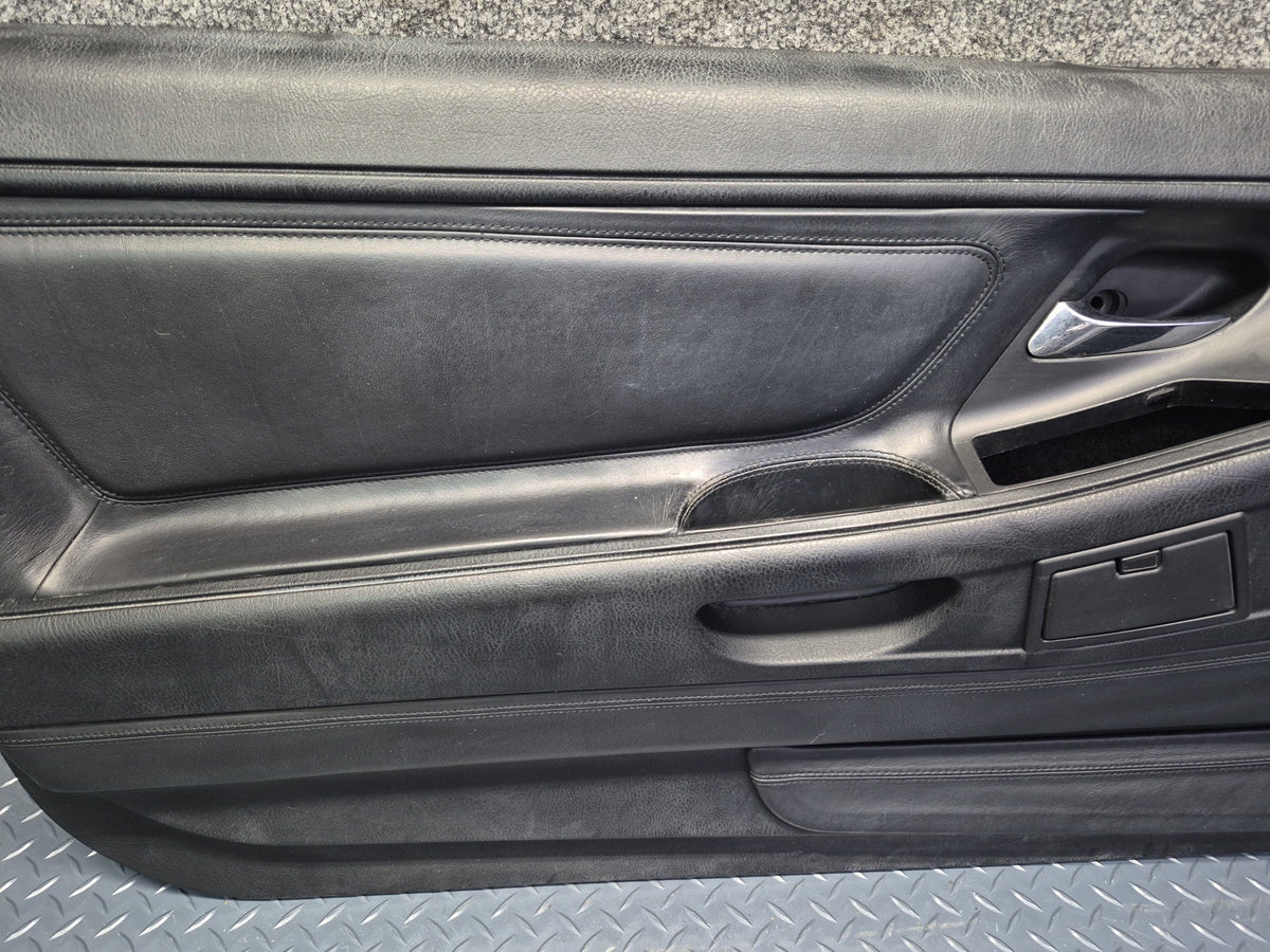 1994-1997 BMW E31 840Ci Left & Right Door Interior Trim Cover Panel Set Damaged