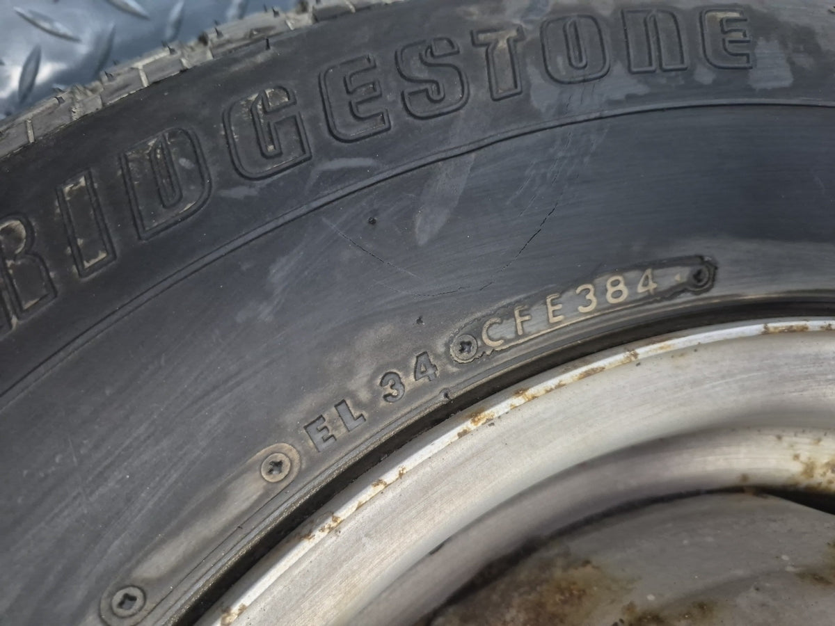 94-95 Toyota Hiace KZH106W Spare Tire R15 15" Wheel 15x6J ET36 215/70 OEM