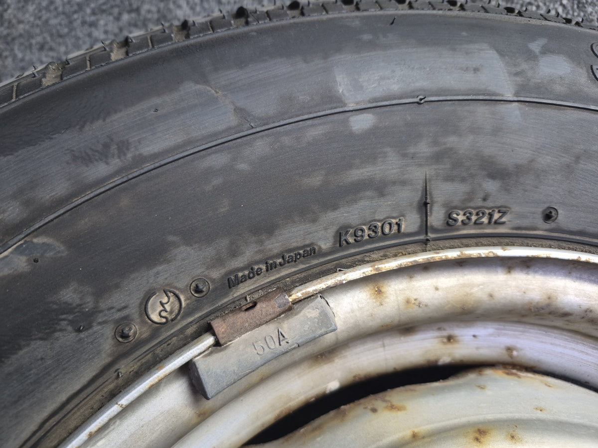 94-95 Toyota Hiace KZH106W Spare Tire R15 15" Wheel 15x6J ET36 215/70 OEM