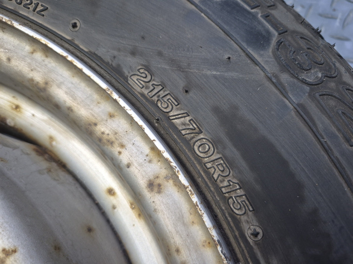 94-95 Toyota Hiace KZH106W Spare Tire R15 15" Wheel 15x6J ET36 215/70 OEM