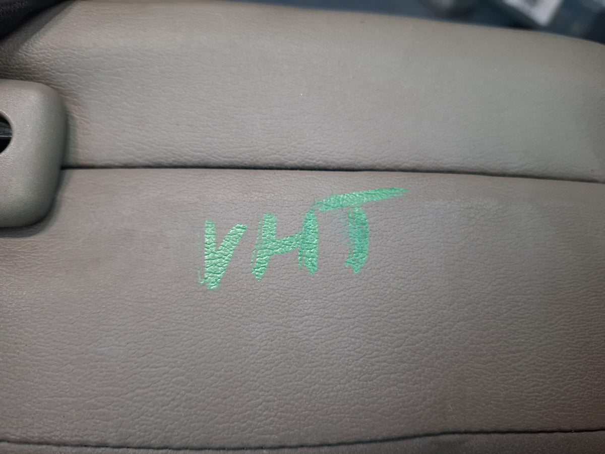 2003-2007 Hummer H2 Rear Right & Left Side Seat Headrest Leather Set