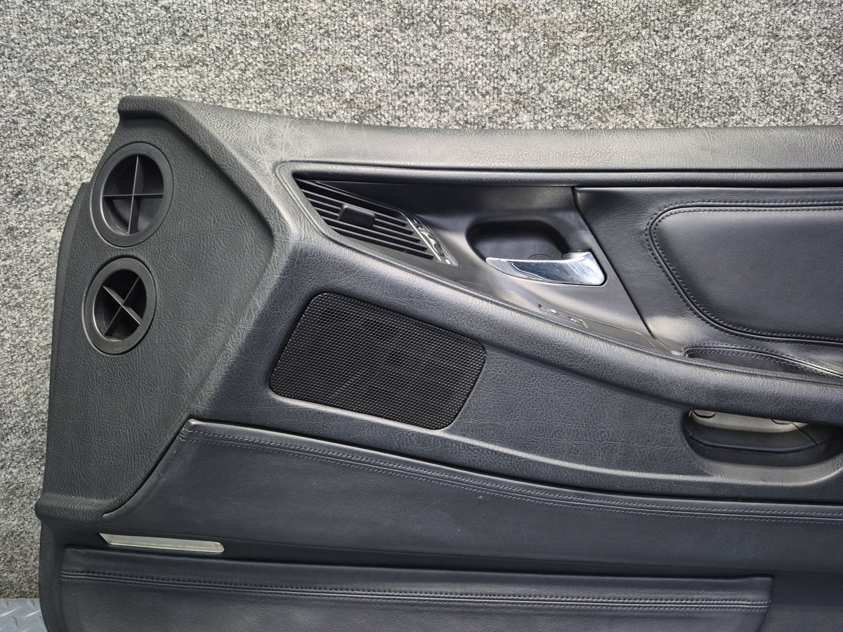 1994-1997 BMW E31 840Ci Left & Right Door Interior Trim Cover Panel Set Damaged