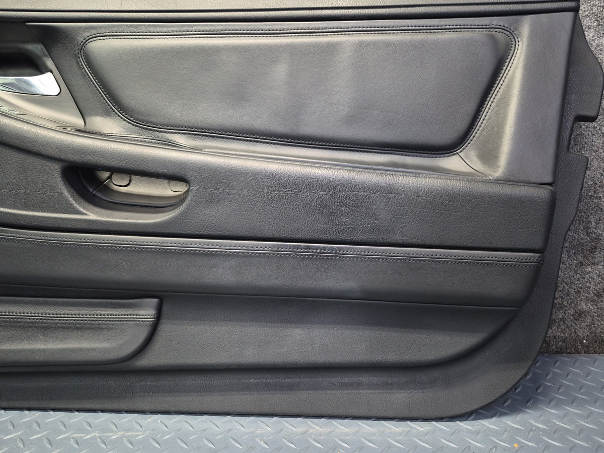 1994-1997 BMW E31 840Ci Left & Right Door Interior Trim Cover Panel Set Damaged