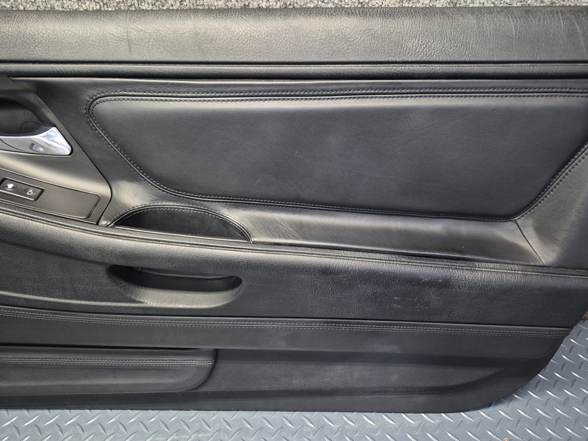 1994-1997 BMW E31 840Ci Left & Right Door Interior Trim Cover Panel Set Damaged