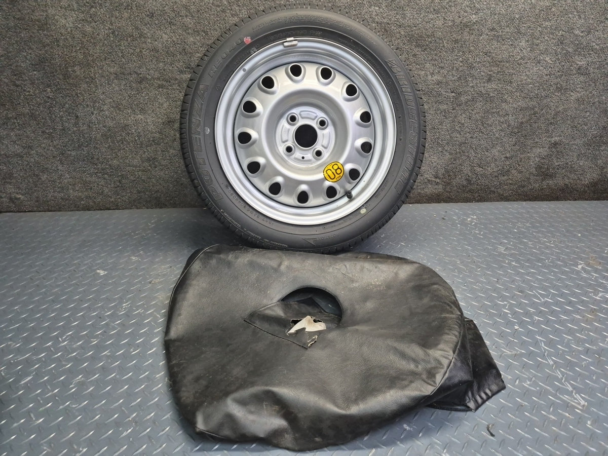 03-05 Toyota MR2 Spyder ZZW30L Spare Tire R15" Wheel Donut 15x6 w Cover OEM