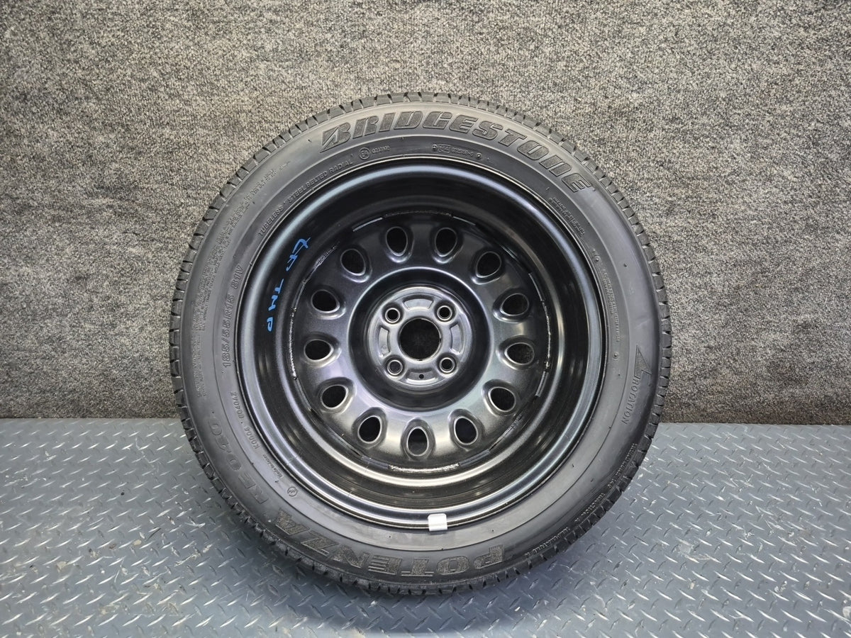 03-05 Toyota MR2 Spyder ZZW30L Spare Tire R15" Wheel Donut 15x6 w Cover OEM