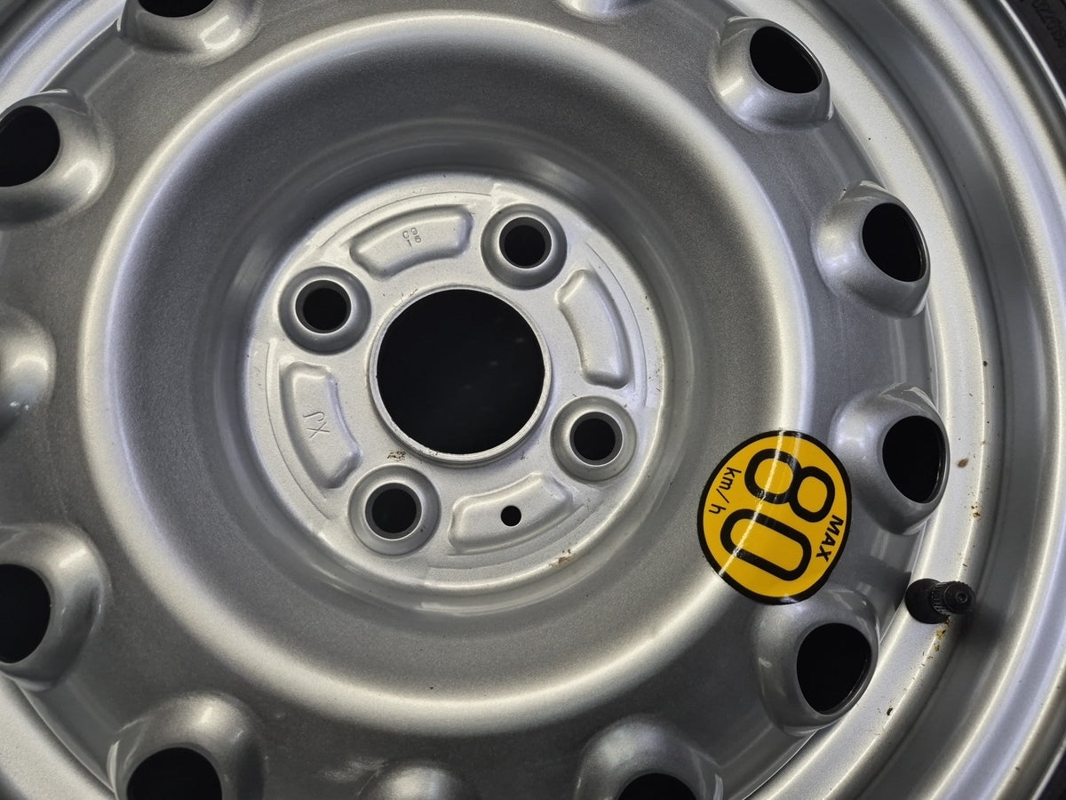 03-05 Toyota MR2 Spyder ZZW30L Spare Tire R15" Wheel Donut 15x6 w Cover OEM