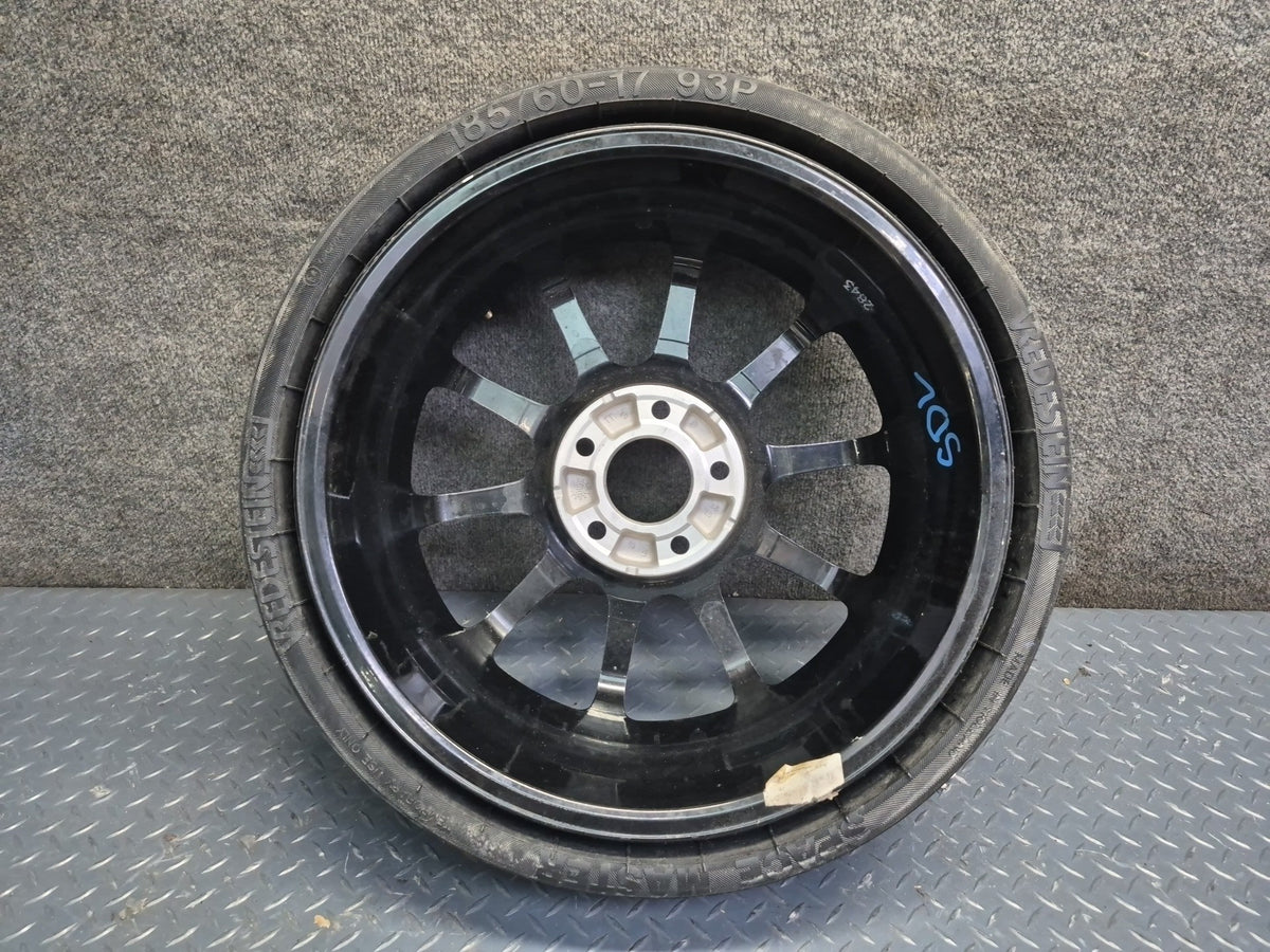 03-12 Mercedes R230 SL550 Spare Tire R17 17" Wheel Rim 17x6B ET25 185/60 OEM
