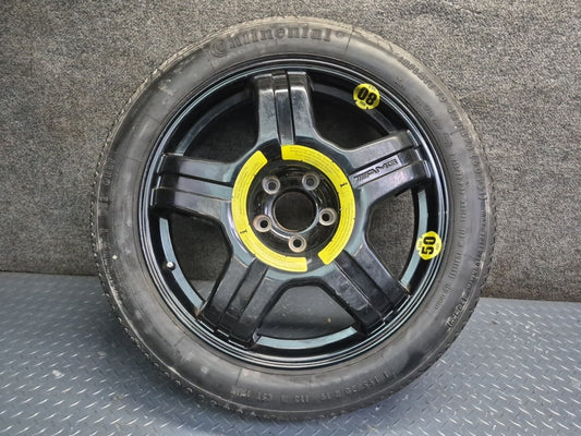 07-13 Mercedes W221 AMG Spare Tire R19" Wheel 19x4.5B ET35 155/70 2214013002 OEM