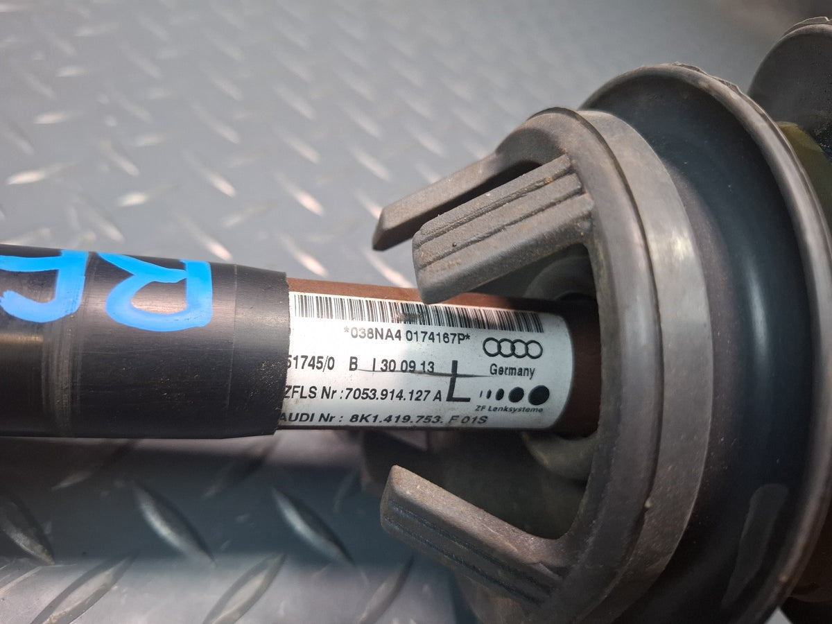13-15 Audi 8F7 RS5 AWD Steering Column Intermediate Shaft 8K1419753F OEM