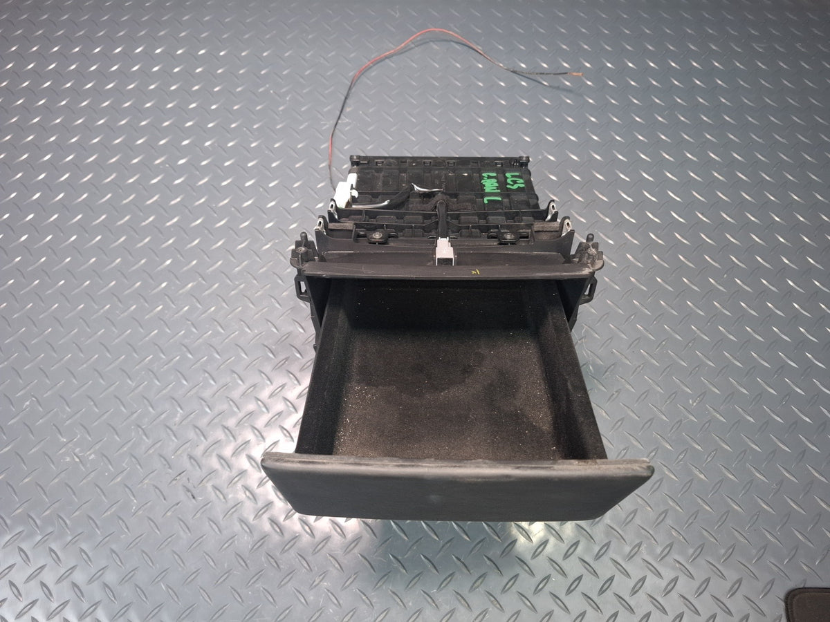 08-16 Lexus LS600hL Rear Center Console Compartment Storage Video 12V Outlet OEM