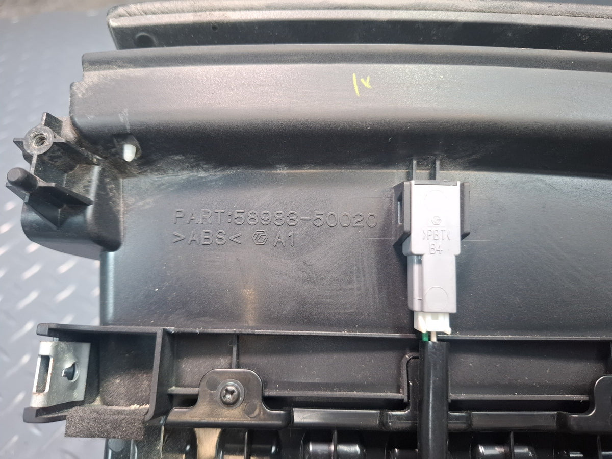 08-16 Lexus LS600hL Rear Center Console Compartment Storage Video 12V Outlet OEM