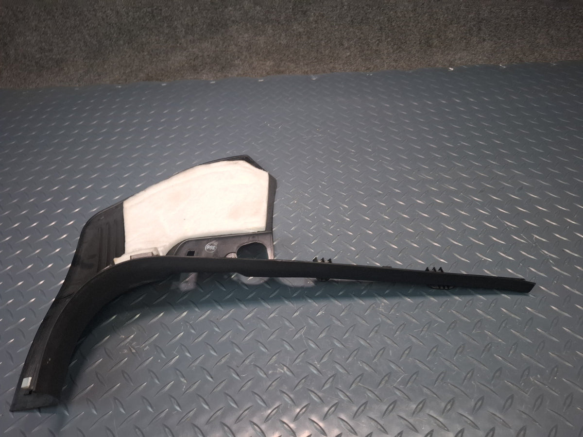 08-16 Audi B8 RS5 Set of 2 Front Left & Right Lower A Pillar Trim Kick Panel OEM