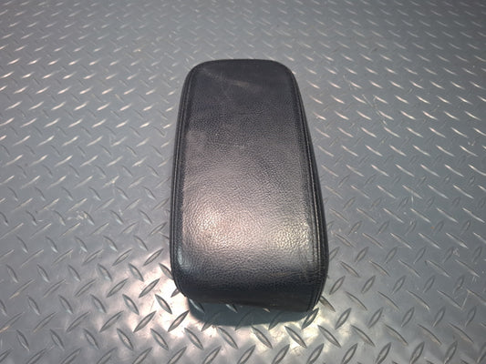 02-05 Ford Thunderbird Center Console Leather Armrest Lid Cover Black OEM