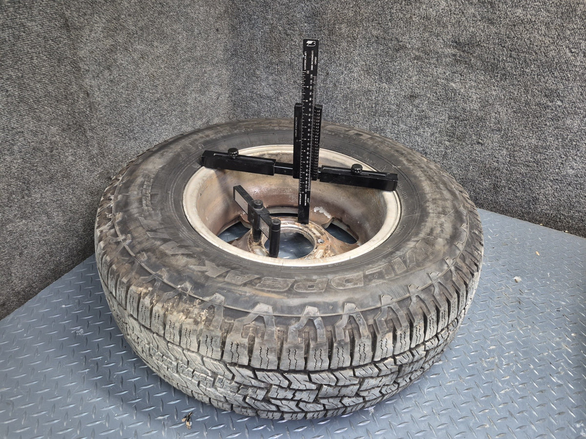 94-95 Toyota Hiace Set of 4 Weds R15" Alloy Wheel Rim 15x6.5J ET28 235/75 OEM