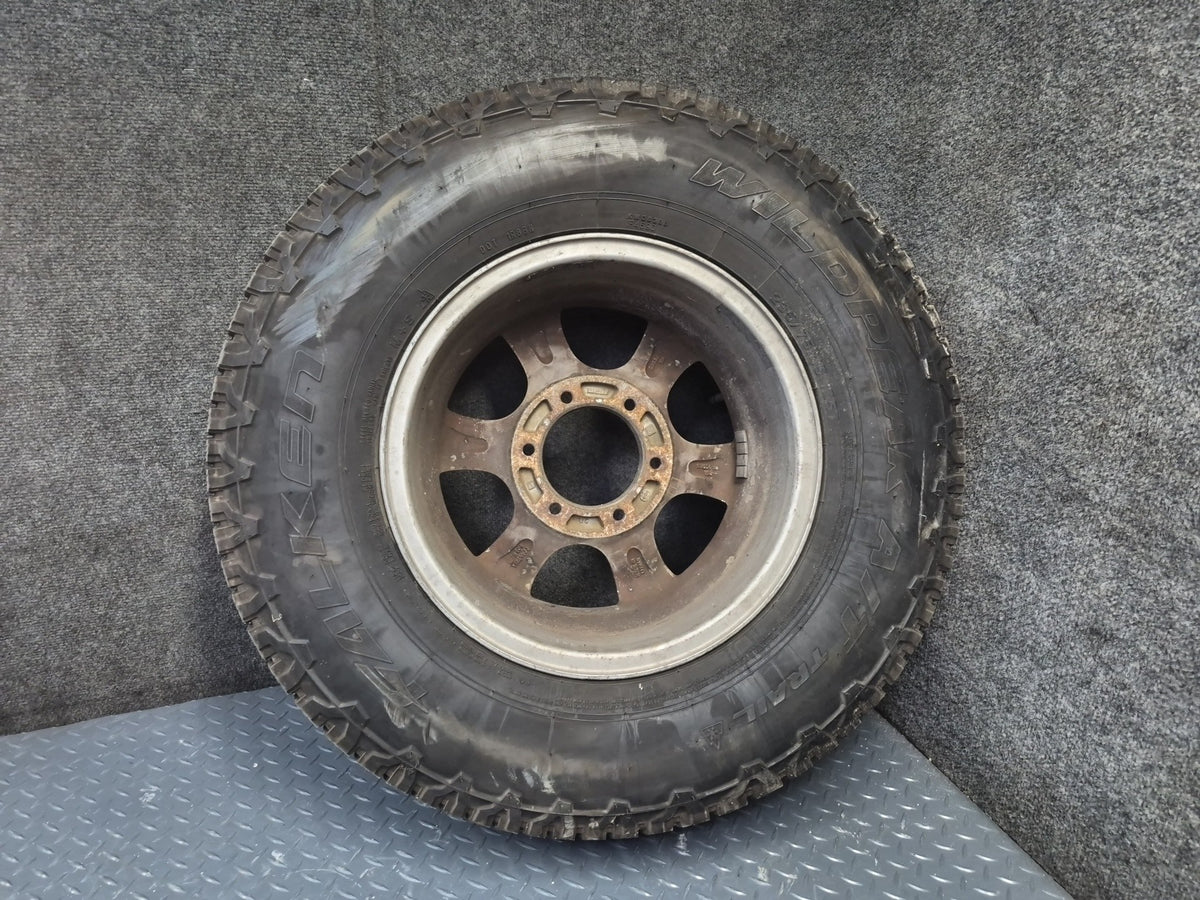 94-95 Toyota Hiace Set of 4 Weds R15" Alloy Wheel Rim 15x6.5J ET28 235/75 OEM