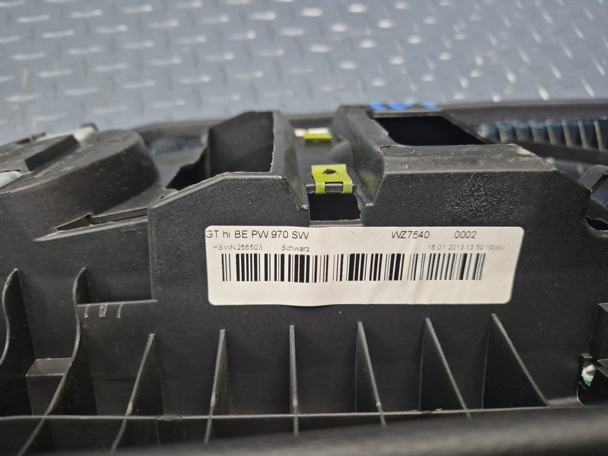 2010-2016 Porsche Panamera 970 Rear Center Console Frame Trim Panel