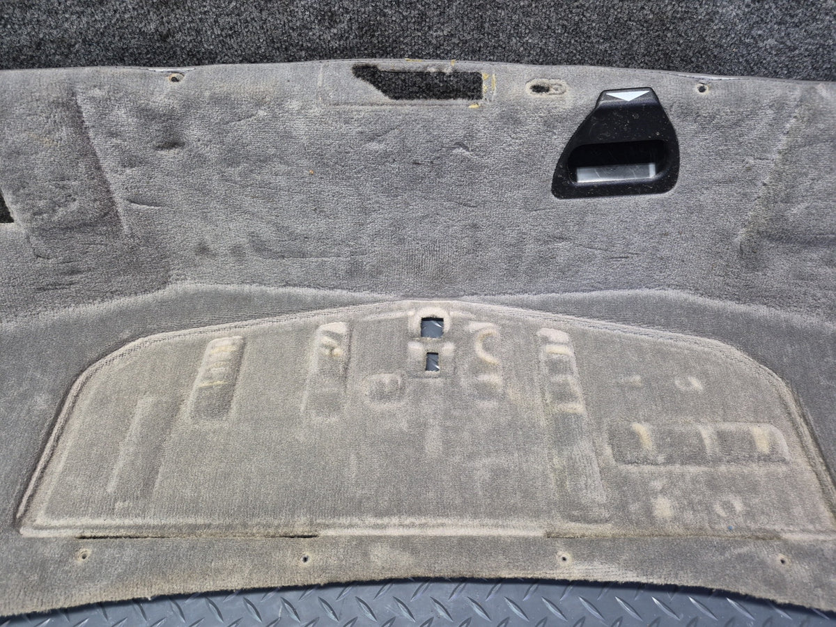 1994-1997 BMW E31 840Ci Rear Trunk Lid Carpet Cover Trim Panel