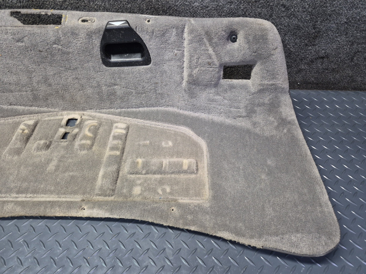 1994-1997 BMW E31 840Ci Rear Trunk Lid Carpet Cover Trim Panel