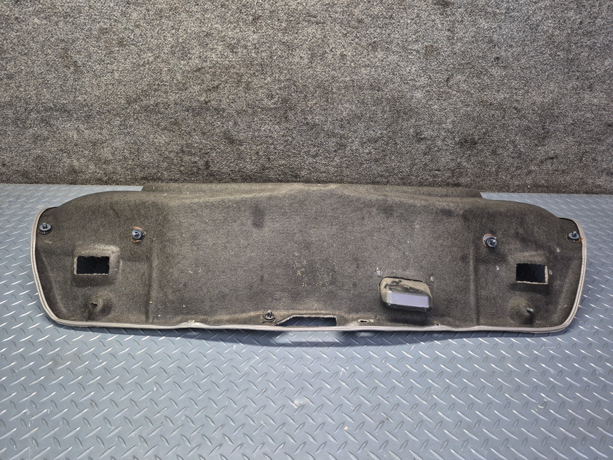 1994-1997 BMW E31 840Ci Rear Trunk Lid Carpet Cover Trim Panel