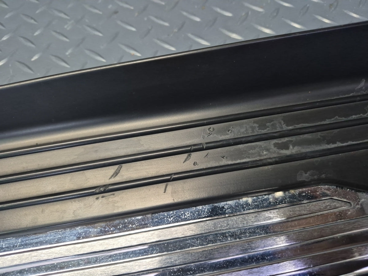 1994-1997 BMW E31 840Ci Left & Right Door Scuff Sill Plate Trim Panel Set of 2