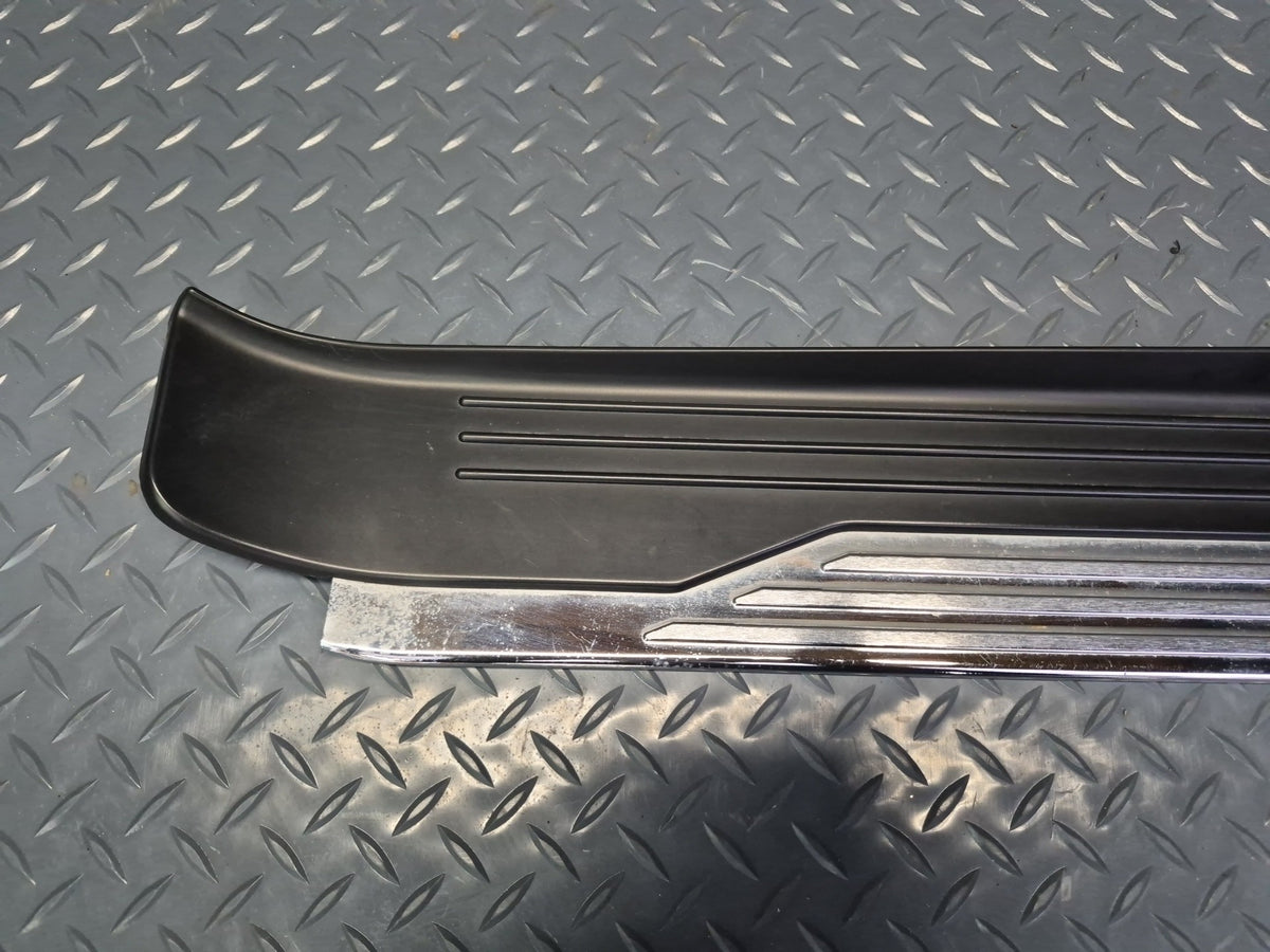 1994-1997 BMW E31 840Ci Left & Right Door Scuff Sill Plate Trim Panel Set of 2