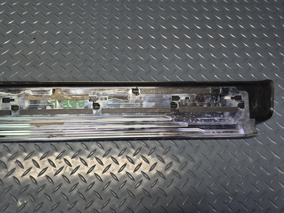 1994-1997 BMW E31 840Ci Left & Right Door Scuff Sill Plate Trim Panel Set of 2