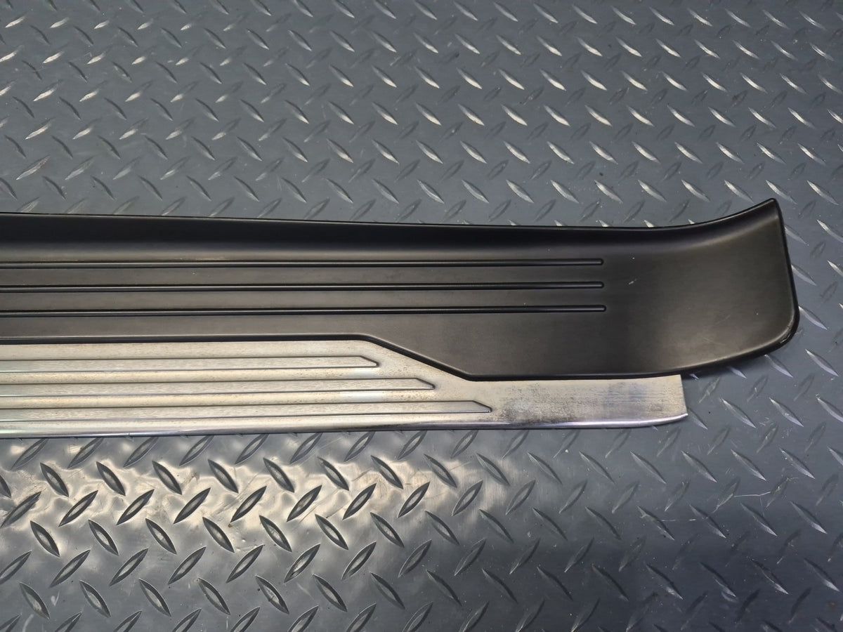 1994-1997 BMW E31 840Ci Left & Right Door Scuff Sill Plate Trim Panel Set of 2