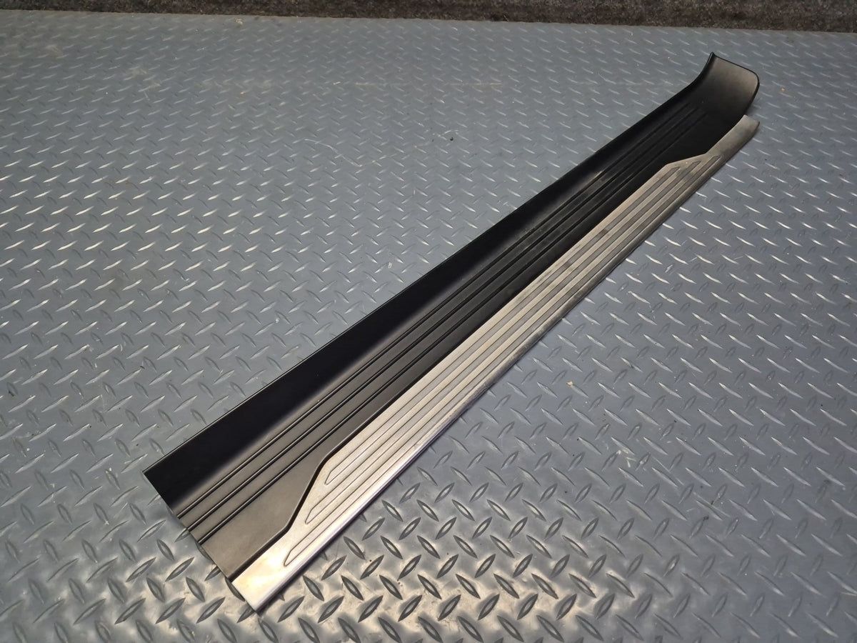 1994-1997 BMW E31 840Ci Left & Right Door Scuff Sill Plate Trim Panel Set of 2