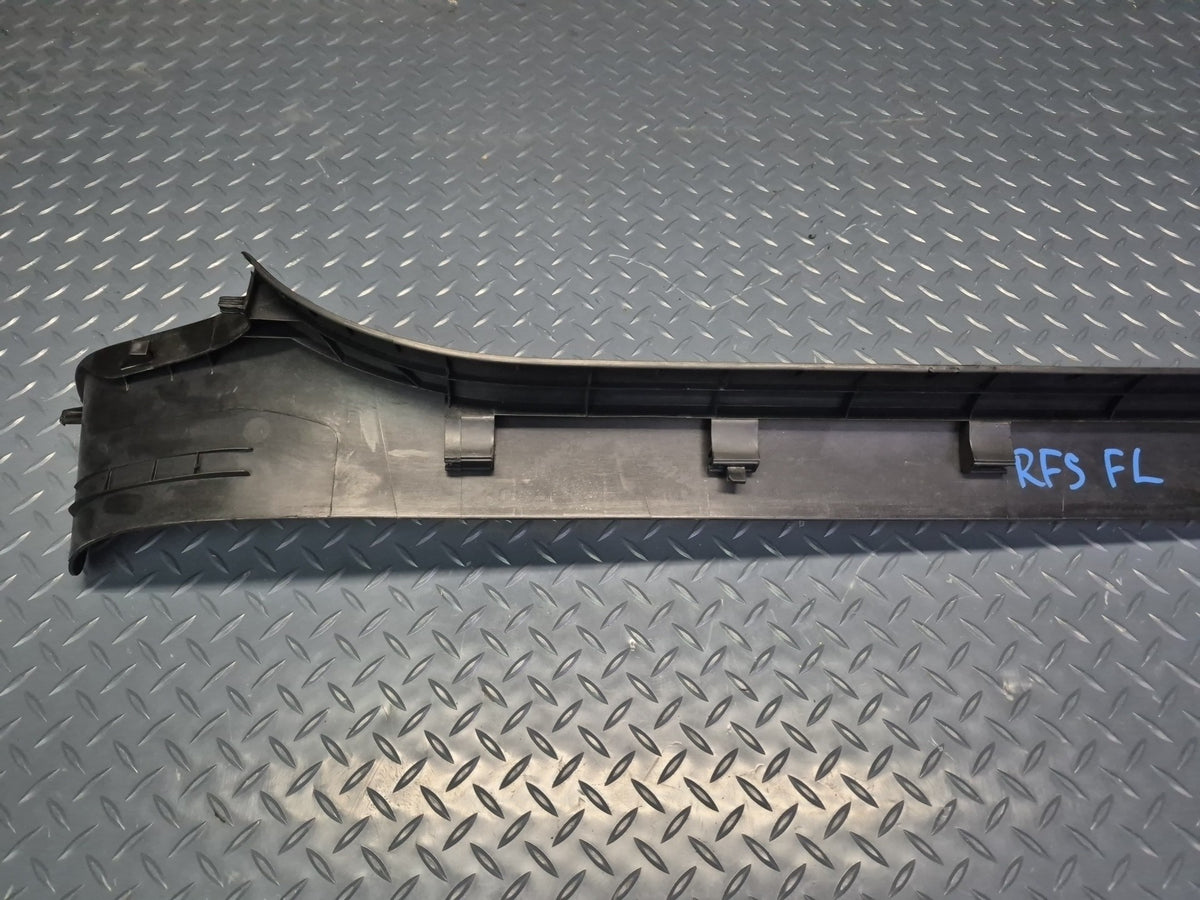 10-16 Audi B8 S5 RS5 Convert Set of 2 Front Door Inner Scuff Sill Trim Panel OEM