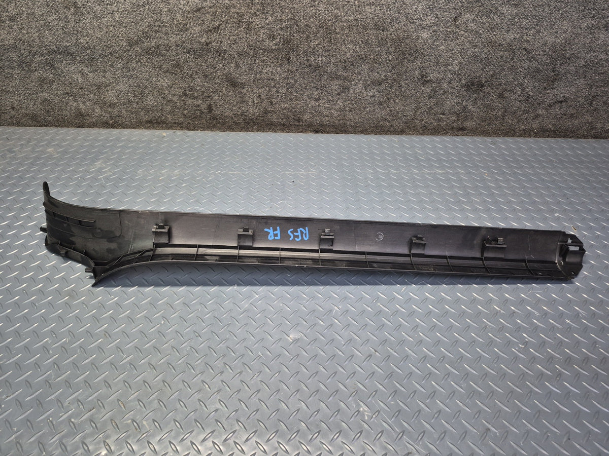 10-16 Audi B8 S5 RS5 Convert Set of 2 Front Door Inner Scuff Sill Trim Panel OEM