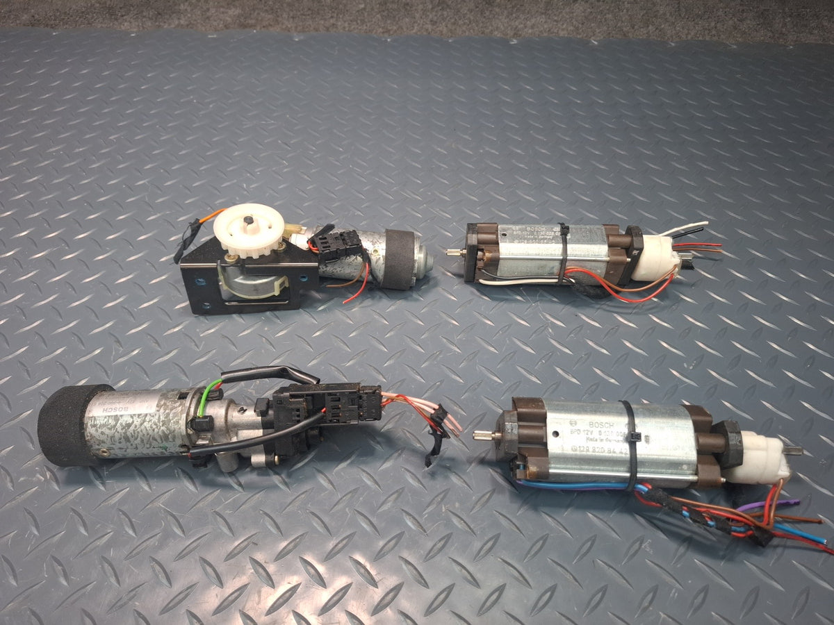 94-02 Mercedes R129 Sl-class Set of 4 Front Left Seat Adjust Motor Set OEM