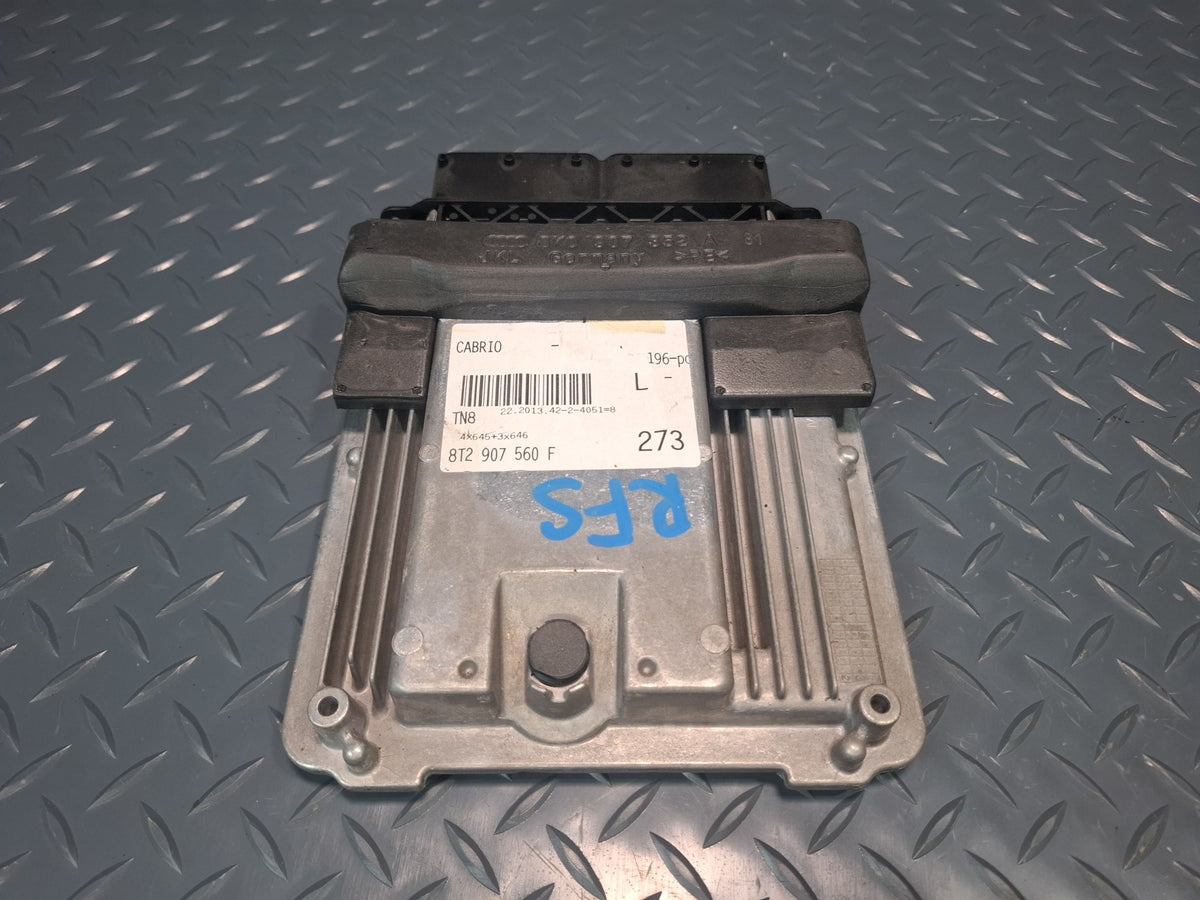 13-15 Audi RS5 8F7 Convertible 4.2L ECU ECM BCM Ignition Switch Lock KEY Set OEM