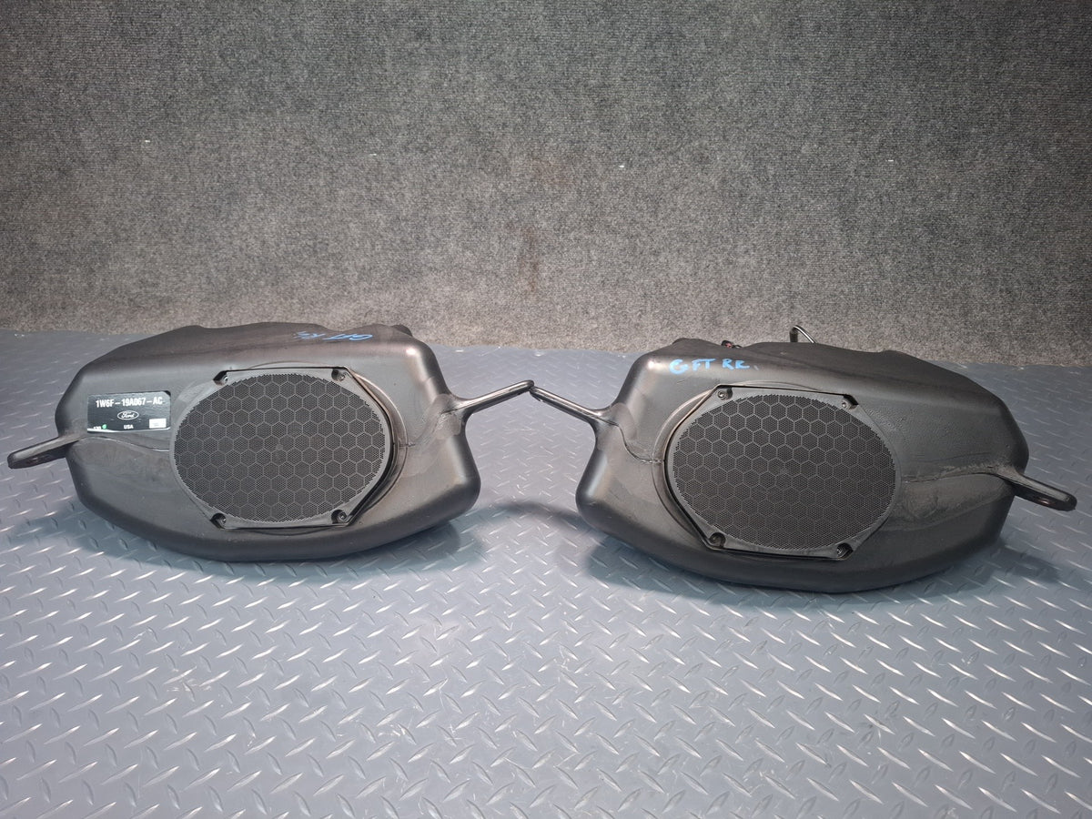 02-05 Ford Thunderbird Rear Left & Right Subwoofer Speaker Box Set of 2