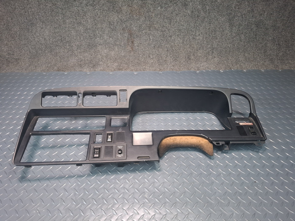 94-96 Toyota Hiace KZH106W Dash Instrument Cluster Trim Cover Panel w Switch OEM