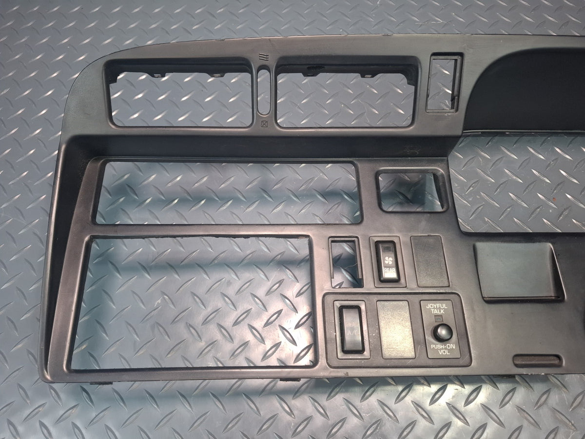 94-96 Toyota Hiace KZH106W Dash Instrument Cluster Trim Cover Panel w Switch OEM