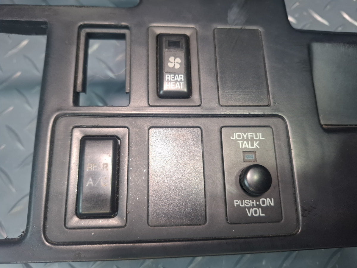 94-96 Toyota Hiace KZH106W Dash Instrument Cluster Trim Cover Panel w Switch OEM
