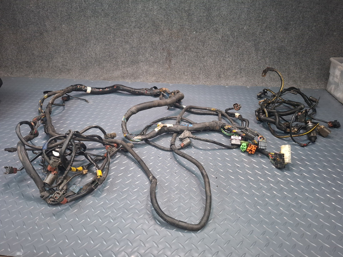 1987 Nissan Z31 300ZX NA VG30E Engine Starter Alternator Wiring Harness Set OEM