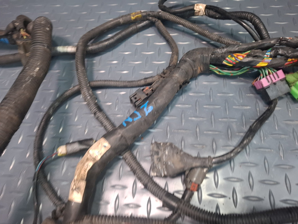 1987 Nissan Z31 300ZX NA VG30E Engine Starter Alternator Wiring Harness Set OEM