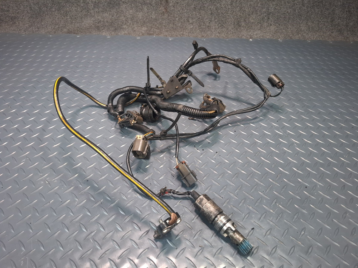1987 Nissan Z31 300ZX NA VG30E Engine Starter Alternator Wiring Harness Set OEM