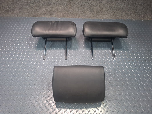 2010 Lexus UVF46L LS600h Set of 3 Rear Left Center Right Seat Headrest OEM