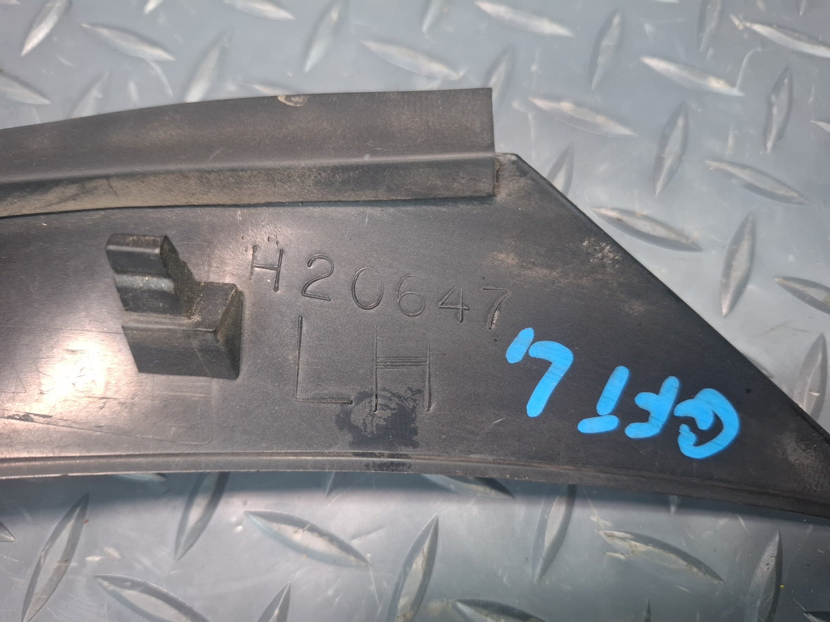 02-05 Ford Thunderbird Set of 2 Windshield Cowl Trim Cover Panel Black OEM