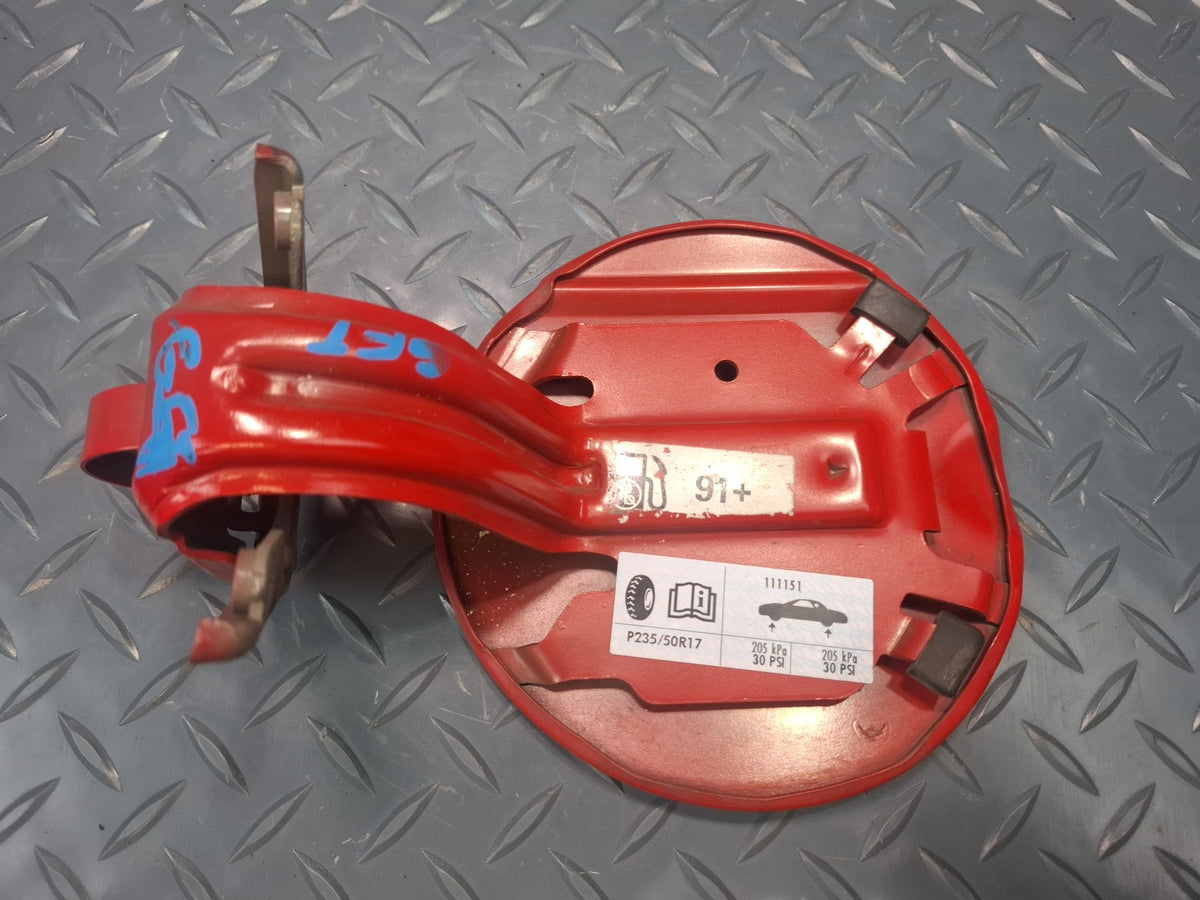 02-05 Ford Thunderbird Fuel Tank Filler Door Lid Cover RED OEM