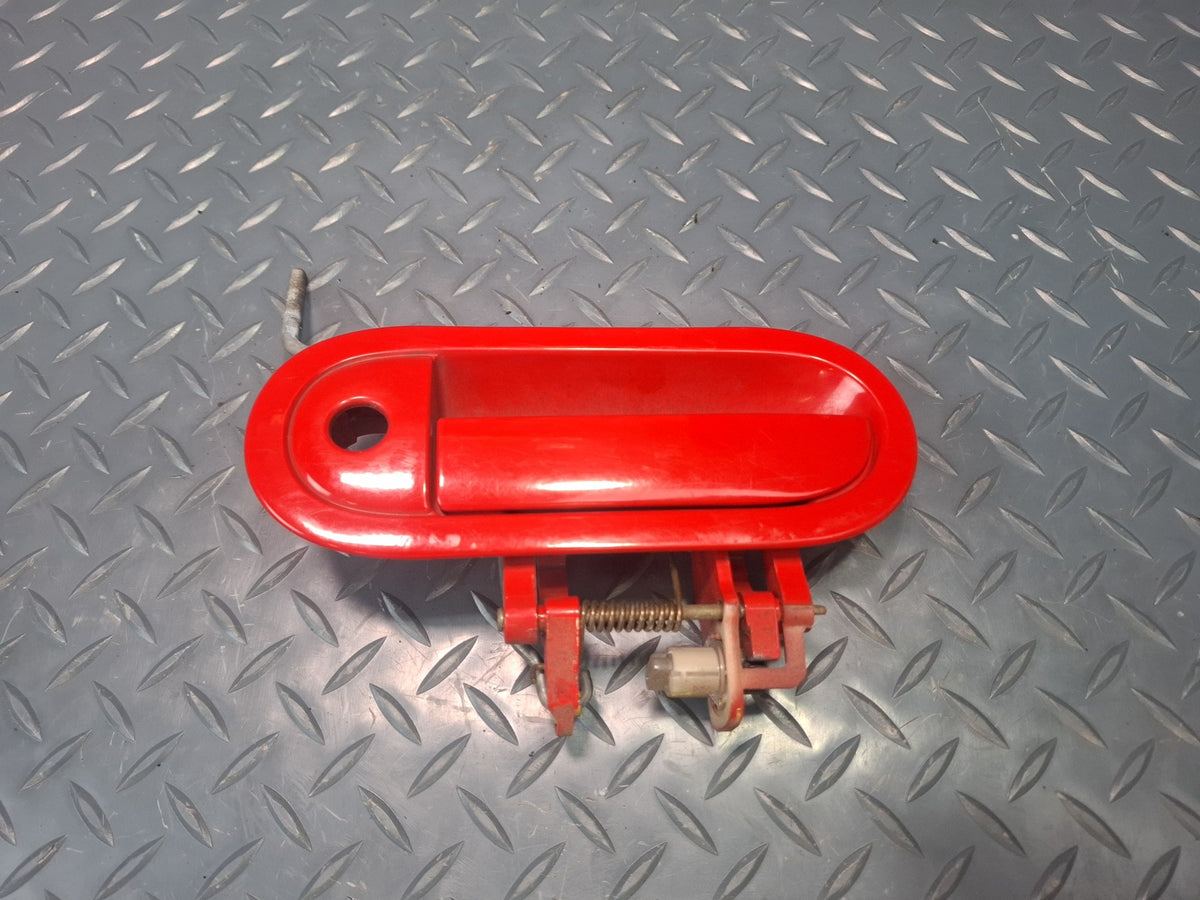 02-05 Ford Thunderbird Left Driver Door Exterior Handle RED OEM