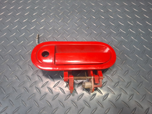 02-05 Ford Thunderbird Left Driver Door Exterior Handle RED OEM