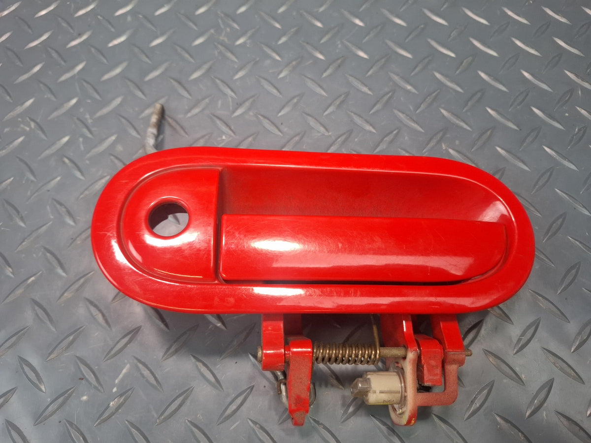 02-05 Ford Thunderbird Left Driver Door Exterior Handle RED OEM